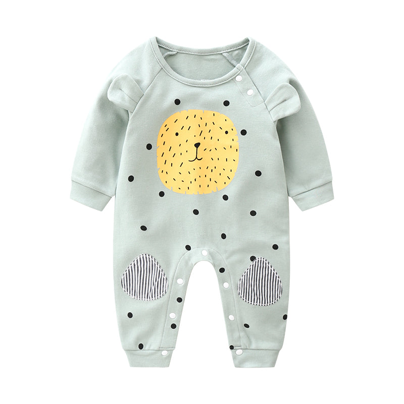 Baby Romper, Bodysuit, one piece - age: 0-18 months Bear Face