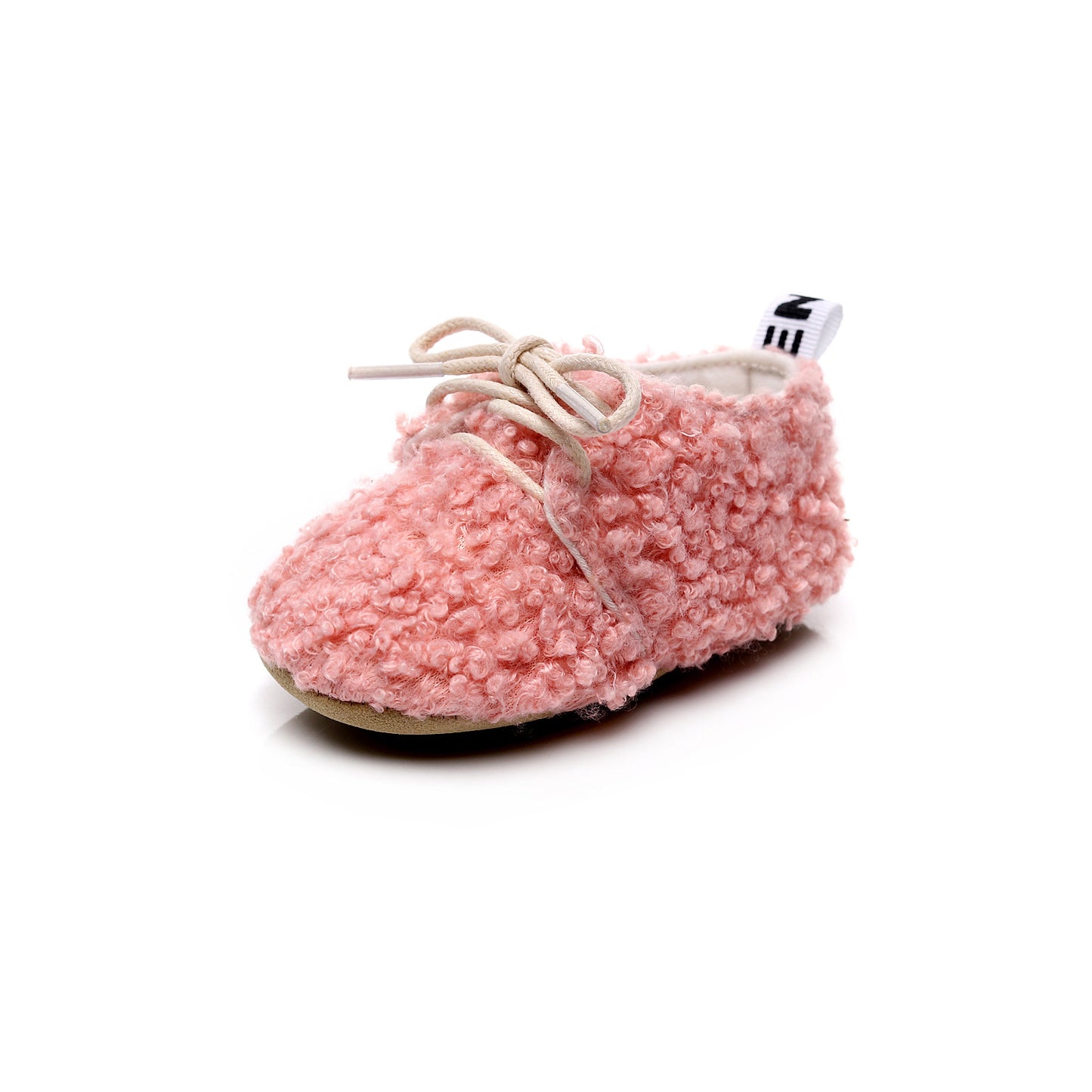 Baby Teddy Shoes, British Style Design, age: 0-24 months Pink