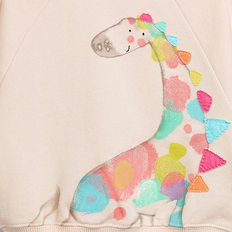 Happy Giraffe Sweatshirt - Long Sleeve