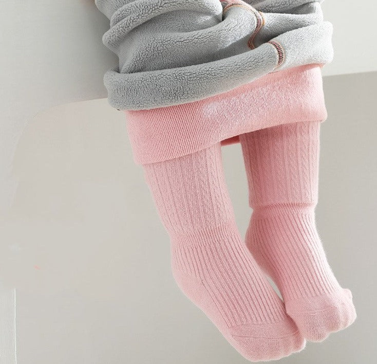 Winter Thickened Thermal Tights, Girls, age: 6 months -10 years